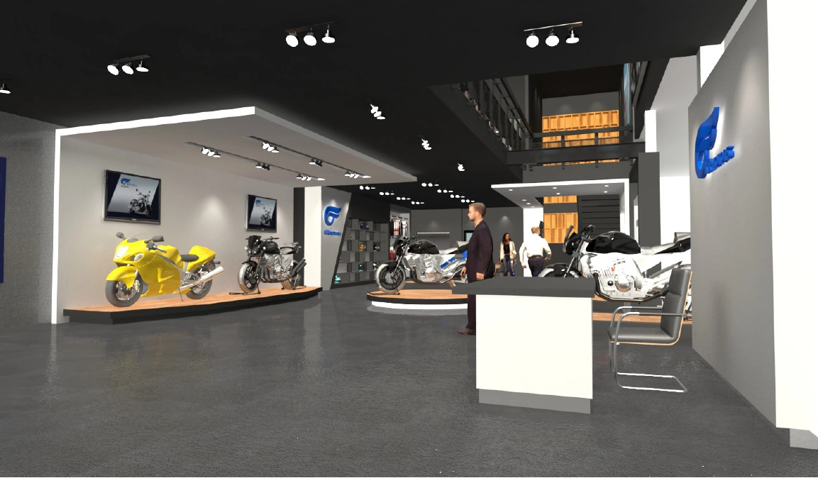 KR 차량 전시 당시 3D 기획