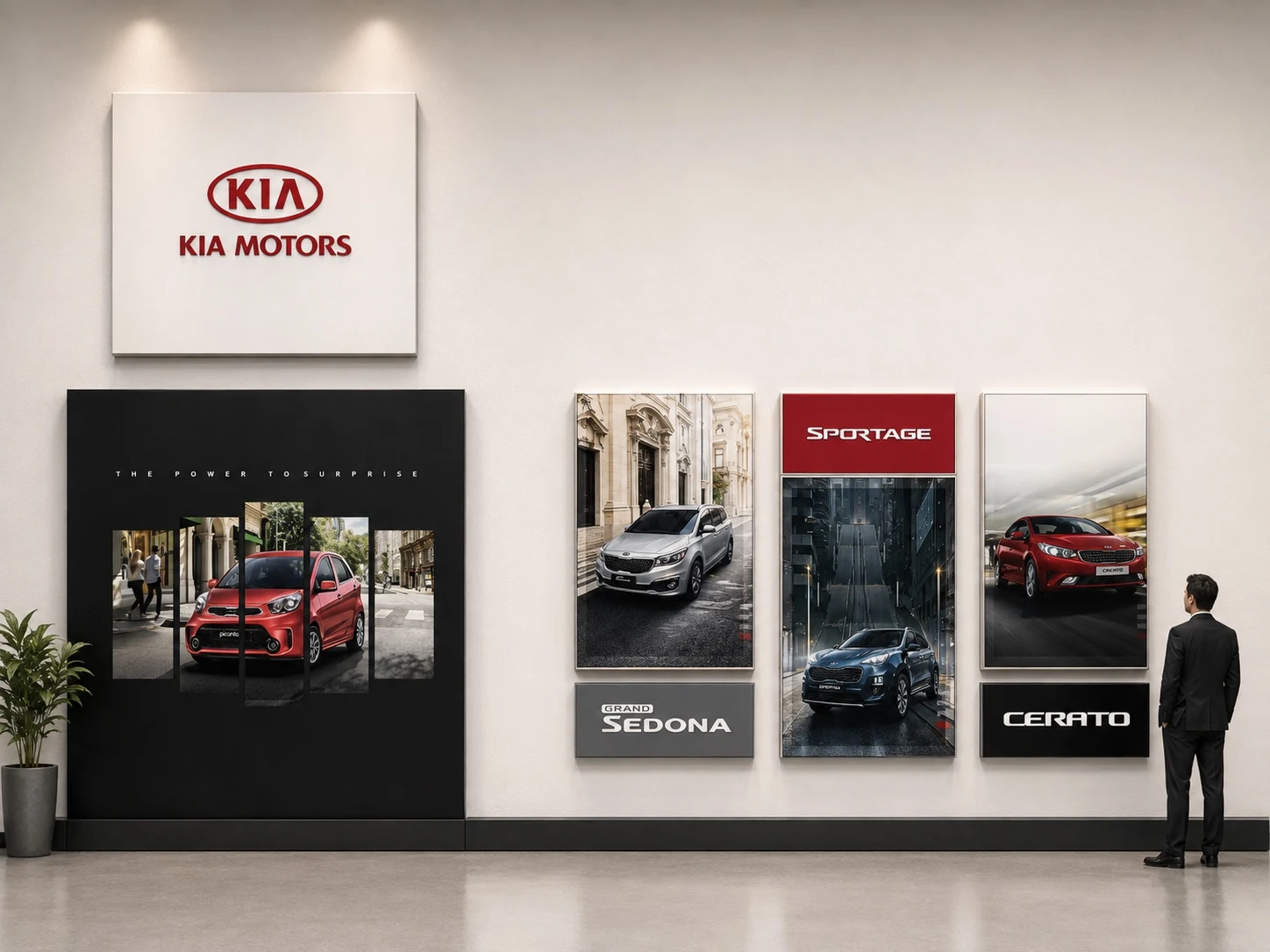 KIA / DISPLAY WALL